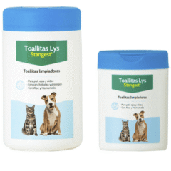 toallitas higiénicas perros gatos toallitas lys limpiadoras envase de 40 y 120 toallitas