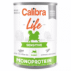 comida monoprotéica de conejo para perros calibra life sensitive conejo 400 g