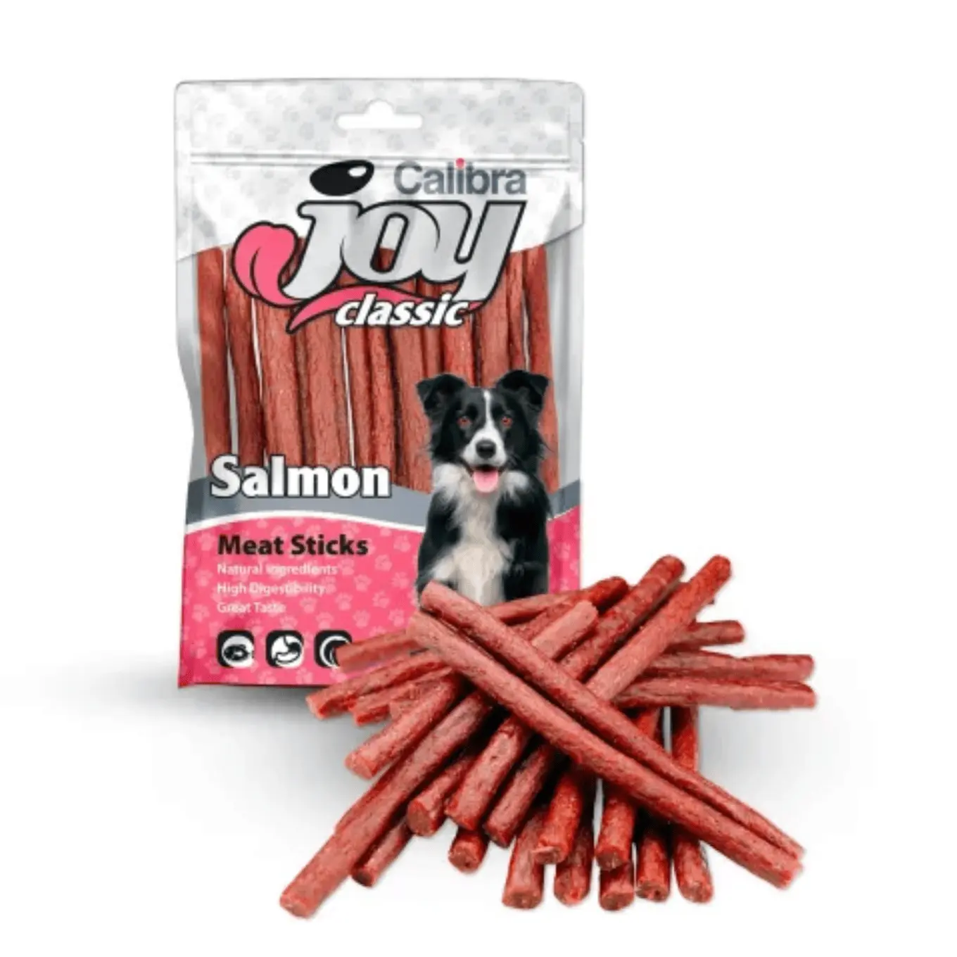 palitos de salmón golosinas para perros calibra joy dog classic salmón