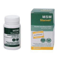 antiinflamatorio natural perros y gatos azufre biodisponble MSM 60 comprimidos