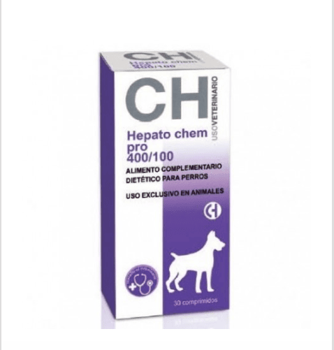insuficienca hepática crónica perros hepato chem pro 400:100 perros comprimidos