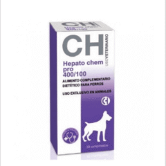 insuficienca hepática crónica perros hepato chem pro 400/100 perros comprimidos