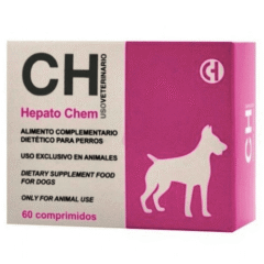 insuficiencia hepática crónica perros hepato chem 60 comprimidos