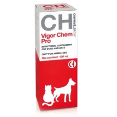 multivitamínico para perros Vigor chem pro jarabe 100 ml para perros y gatos