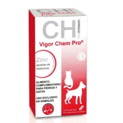 vitaminas para perros y gatos vigor chem pro de 60 comprimidos