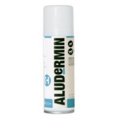 SPRAY ALUMINIO PERROS GATOS ALUDERMIN 270 ML SPRAY DE PLATA