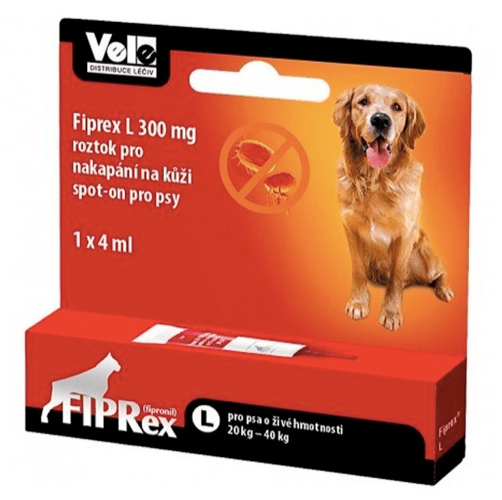 pipetas antiparasitarias perros de 20 a 40 kg fiprex L 12 pipetas