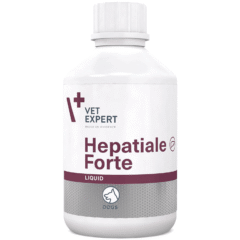 enfermedad hepática, secreción biliar alterada perros Hepatiale forte Liquid 250 ml enfermedad hepática