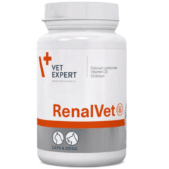 enfermedad renal perros y gatos insuficiencia renal uremia Renal Vet 60 cápsulas