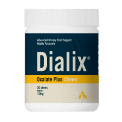 cálculos urinarios perros y gatos dialix oxalate plus 30 chews