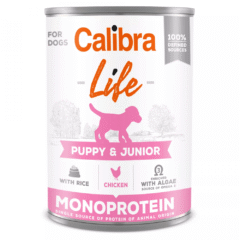 comida húmeda hipoalergénica para cachorro monoprotéica pollo calibra life puppy pollo 400 g