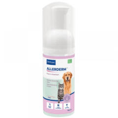 espuma limpiadora pelo y piel perros y gatos allerderm foam cleanser 100 ml