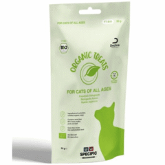 snacks para gatos de todas la edades specific feline organic treats FT-BIO 50 g