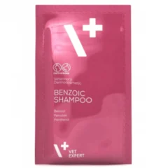 Champú para perros y gatos benzoic en sobres de 15 ml