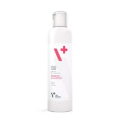 champú para seborrea y sarna en perros y gatos benzoic shampoo 250 ml
