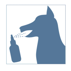 spray para el cuidado dental halitosis sarro placa perros gatos caballos y roedores clunia Easy Dent Spray 60 ml modo de uso