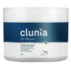 toallitas para la limpieza dental de perros gatos caballos y exóticos mal aliento clunia zn wipes 100 toallitas