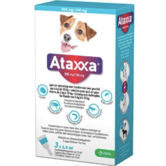 pipetas antiparasitarias perros ATAXXA 3 pipetas para perros 4 a 10 kg de peso