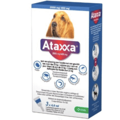 pipetas antiparasitarias perros ATAXXA 3 pipetas para perros de más de 25 kg de peso