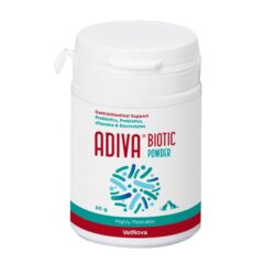 probióticos y prebióticos para perros y gatos en polvo adiva biotic powder 30 g
