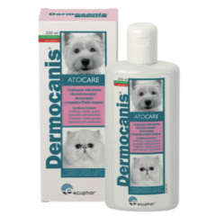 champú perros y gatos alergias piel dermocanis atocare 250 ml