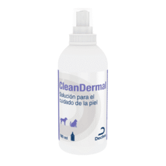 cleandermal spray con clorhexidina para perros y gatos 100 ml desinfectante heridas
