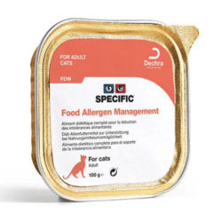 comida húmeda para gatos con alergia alimenticia specific allergen management 100 g gatos adultos