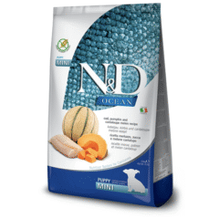 pienso para cachorros mini ND Ocean Puppy Mini Bacalao calabaza melón cachorros
