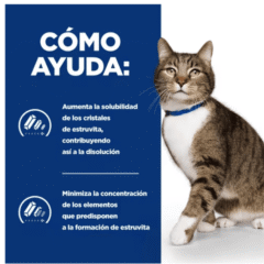 pienso para gatos con cristales de struvita FELINE S/D características