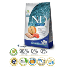 pienso para perros adultos medium maxi ND Ocean dog salmón bacalao y melón características