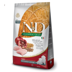 pienso para perros cachorros de raza mediana maxi ND PUPPY MediumMaxi Ancestral Pollo Granada cachorros
