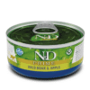 comida húmeda en lata para gatos ND Prime Cat lata Jabalí Manzana gatos adultos 70 g