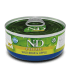 comida húmeda en lata para gatos ND Prime Cat lata Jabalí Manzana gatos adultos 70 g