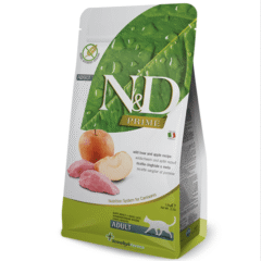 pienso para gatos adultos SIN CEREALES ND Prime Cat Jabalí Manzana SIN CEREALES gatos adultos