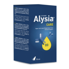 Refuerza el sistema respiratorio e inmunitario en gatos Alysia Care 75 ml en jarabe