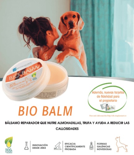 crema reparadora para almohadillas trufa callosidades perros bio balm 50 ml