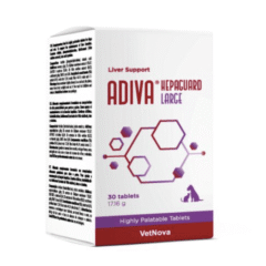 función hepática perros adiva hepaguard large perros comprimidos