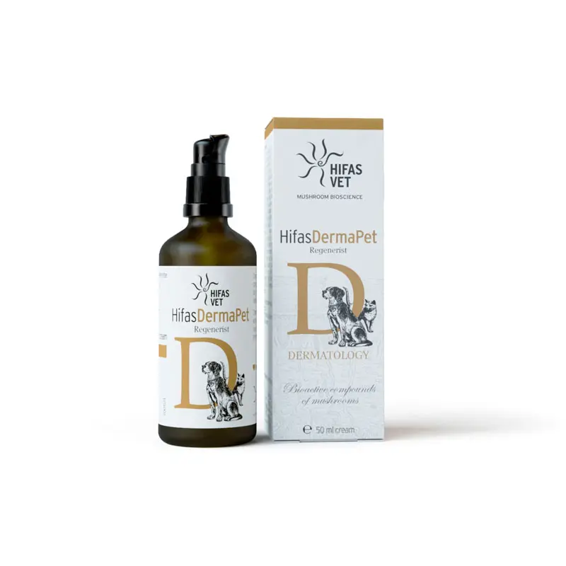 crema regeneradora piel perros gatos Hifas DERMA Pet