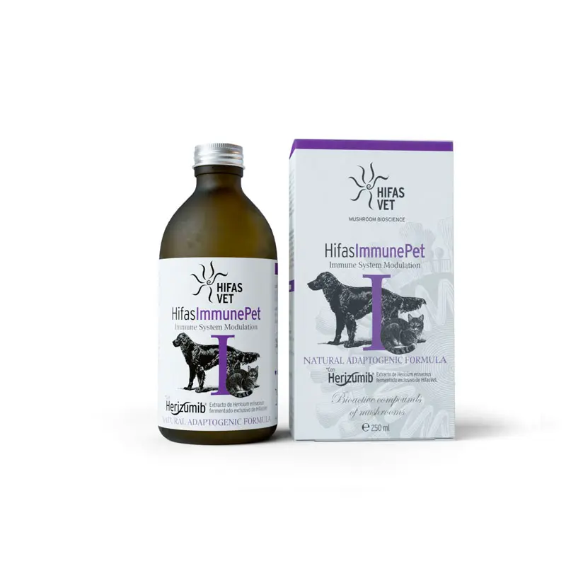 Tratamiento refuerzo del sistema inmune Hifas inmune pet