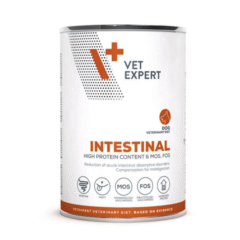 comida húmeda para perros con vómitos, diarreas, problemas gastrointestinles Intestinal dog lata VETEXPERT 400 g