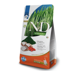 pienso para gatitos sin cereales con arenque ND Spirulina kitten 1,5 kg