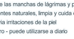 limpiador alrededor del ojo y exceso de lagrimeo perros y gatos Eye Cleanser VetExpert características