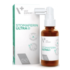 contra el sarro y el mal aliento de perros y gatos Stomaferin ultra VetExpert encías 30 ml