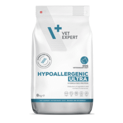 pienso hipoalergénico para perros con intolerancia alimentaria Hypoallergenic ultra dog VetExpert 8 kg