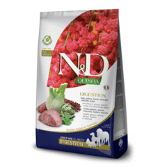 pienso para perros adultos sin cereales ND QUINOA Dog digestión Cordero