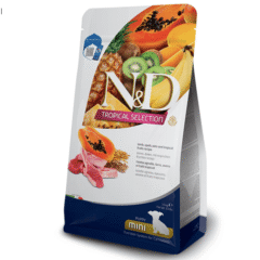pienso para perros cachorros de raza mini nd tropical puppy mini cordero