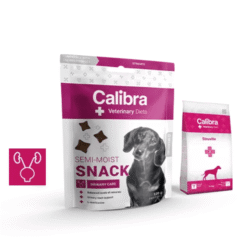 snack semi húmedo para perros compatible con dieta calibra vet diet struvite perros Calibra VetDiet URINARY care Snack semi-húmedo 120g