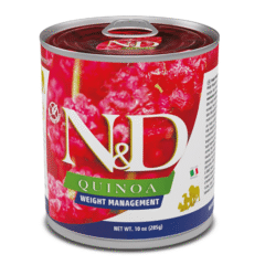 alimento húmedo para perros con sobrepso nd quinoa weight management perros 285 g