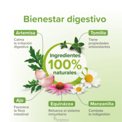 antiparasitario interno natural para perros med:grandes VERMIpure perros 50 comprimidos composición