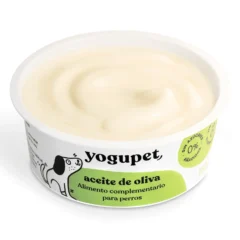 aspecto yogur clásico para perros Yogur Aceite de oliva yogupet para perros 4x110 g